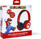OTL Technologies Super Mario - Draadloze Koptelefoon - Volumebegrenzing - Rood Zwart