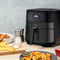 Inventum GF500HLDB - Airfryer - 5 liter - 80 tot 200 graden - PFAS vrij - 1700 watt - Zwart