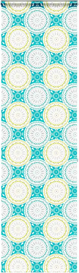 vidaXL - Doucherolgordijn - met - cassette - 60x240 - cm - stofbreedte - 56 - cm