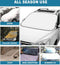 Multifunctionele Voorruithoes voor Alle Seizoenen - 116x148 cm - Universeel voor Auto's en SUV's