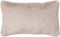 Dutch Decor ZAYA - Sierkussen 30x50 cm - bontlook - effen kleur - Pumice Stone - beige - Inclusief binnenkussen