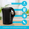 Clatronic WK 3462 - Snoerloze waterkoker 1 liter - 900 watt RVS verwarmingselement