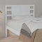 vidaXL - Hoofdbord - 106x4x100 - cm - massief - grenenhout - wit