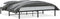 vidaXL - Bedframe - metaal - zwart - 180x200 - cm