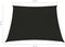 vidaXL - Zonnezeil - 160 - g/m² - 3/4x3 - m - HDPE - zwart