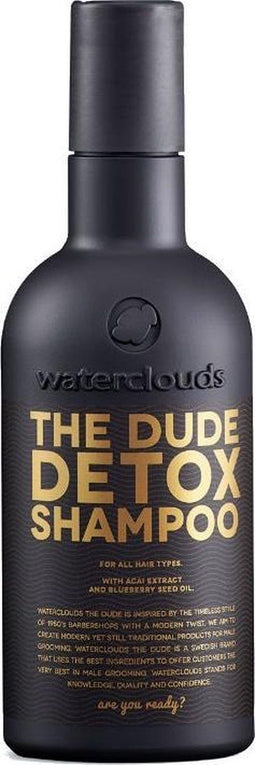 Waterclouds The Dude Detox Shampoo - 250 ml- Normale shampoo - Voor Alle haartypes -