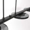 Steinhauer Turound - hanglamp - 4 lichtpunten - zwart - LED - 3512ZW