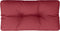 vidaXL - Bankkussen - 80x40x12 - cm - stof - wijnrood