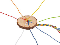 Goki Houten Vlecht Disc Armbanden Maken Knutselset