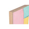 Schilderij Home ESPRIT Wit Roze Turkoois Abstract Stads 102 x 4,5 x 102 cm (2 Stuks)