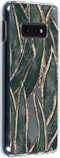 Hoesje Geschikt voor Samsung Galaxy S10e Hoesje Siliconen - Design Backcover siliconen - Meerkleurig / Wild Leaves