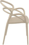 Siesta Mila Stapelbare Tuinstoel Taupe