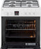 Etna FGV561WIT - Gas/Electro Fornuis - 4 Kookzones 65L Oven - Wit