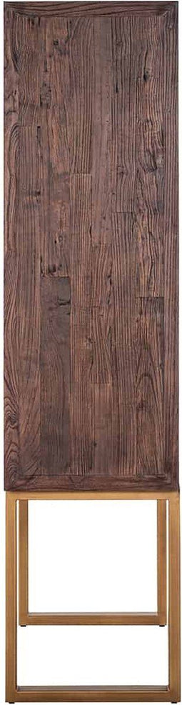 Richmond Interiors Wandkast Cromford Mill 2-deuren (Brushed Gold)