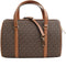 Kenmerkende Crossbodytas Van PVC En Glad Leer Voor Op Reis