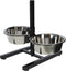 Kerbl Voerbakken met standaard - 2 x 2800ml
