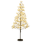 Coast Lichtboom Kunstboom - 120 cm - 800 Warm Witte LED-lampjes - Zwart