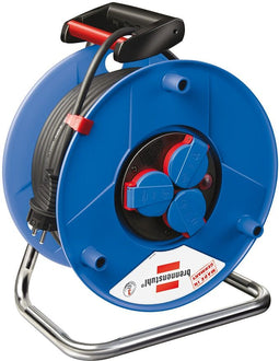 Brennenstuhl H07RN-F 3G1,5 - Verlengkabelhaspel - 40m kabellengte IP44 - Zwart