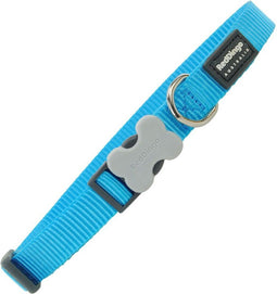 Dog collar Red Dingo Smooth Turquoise (2 x 31-47 cm)