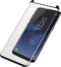 PanzerGlass Case Friendly Gehard Glas Screenprotector voor de Samsung Galaxy S8 Plus - Zwart