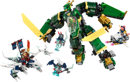 LEGO Ninjago 71845 - Lloyds vliegtuigmecha - 5 minifiguren en verstelbare mecha