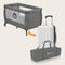 Lionelo Stefi Plus - Campingbedje 4 in 1 - Bodemverhoger - 60x120 cm (0-36 maanden)
