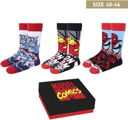 Marvel Avengers Sokken Giftbox - Maat 40-46