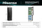 Hisense RB5P410SAFC - Koel-vriescombinatie - 413 L - Total NoFrost - Zwart
