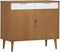 vidaXL - Dressoir - MOLDE - 90x40x80 - cm - massief - grenenhout - bruin