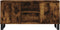 vidaXL - Tv-meubel - 104x35x50 - cm - bewerkt - hout - gerookt - eikenkleurig