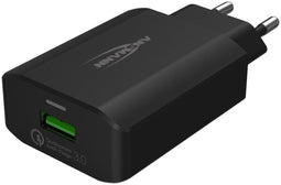 Ansmann Home Charger 130Q - Oplader - 18 W - Qualcomm Quick Charge 3.0 - Zwart