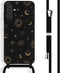 imoshion Hoesje Geschikt voor Samsung Galaxy S23 FE Hoesje Met Koord - imoshion Siliconen design hoesje met koord - Zwart / Sky Black