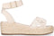 POSH by Poelman FLO - Plateau sandalen - Sleehak 5 cm - Donker beige - 38