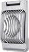 Westmark Eisnijder voor ronde en ovale plakjes, individueel gespannen roestvrijstalen snijdragen, aluminium/roestvrij staal, Duplex, grijs, 10202260