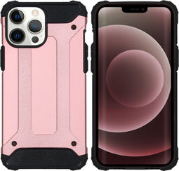 iMoshion Hoesje Geschikt voor iPhone 13 Pro Max Hoesje - iMoshion Rugged Xtreme Backcover - Rosé