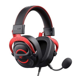 Havit H2002E Pro - Bedrade Headset - Gaming - Zwart Rood