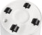 Elho Loft Urban Rond 60 - Grote Bloempot - Waterreservoir - 100% Gerecycled Plastic - Ø 58.0 x H 54.0 cm - Wit