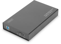 Digitus DA-71106 - Externe behuizing 3.5 inch - USB 3.2 Gen 1 - Zwart