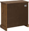 vidaXL - Dressoir - HALDEN - met - schuifdeur - 80x40x80 - cm - massief - hout