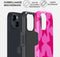 BURGA Telefoonhoesje voor iPhone 13 - Schokbestendige Hardcase Hoesje - Let's Go Party