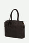 Burkely Vintage Doris - Laptopbag 15.6'' - Leer - Zwart