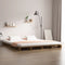 vidaXL - Palletbed - massief - hout - honingbruin - 150x200 - cm