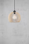 Nordlux Chino 30-hanglamp-E27-blank hout