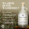Rustic Strength Vloeibaar Wasmiddel - Neutraal Detergent - Hypoallergeen, Vegan & Vrij van parabenen - Frisse Linnen Ftalaatvrije Geurolie - 48 Wasbeurten