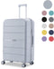 SKYCASES Urban Adventurer - Medium Reiskoffer - Cijferslot - 44x27x66cm - 79L - Lichtgrijs V2