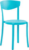 Beliani VIESTE - Tuinstoel set van 4 - Blauw - Kunststof