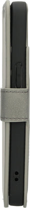 Mobiparts iPhone 14 - Classic Wallet Case - Ruimte voor pasjes - Granite Grey