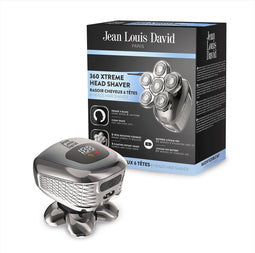 Jean Louis David 360 XTREME - Head Shaver - 6 Rotating Heads - RVS