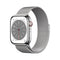 Apple Watch Series 8 - 45mm - Roestvrij staal - Zilver - GPS + Cellular