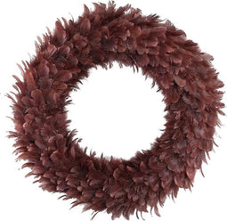 PTMD Folksy Veren Krans Kerstmis - Ø50 cm - Paars